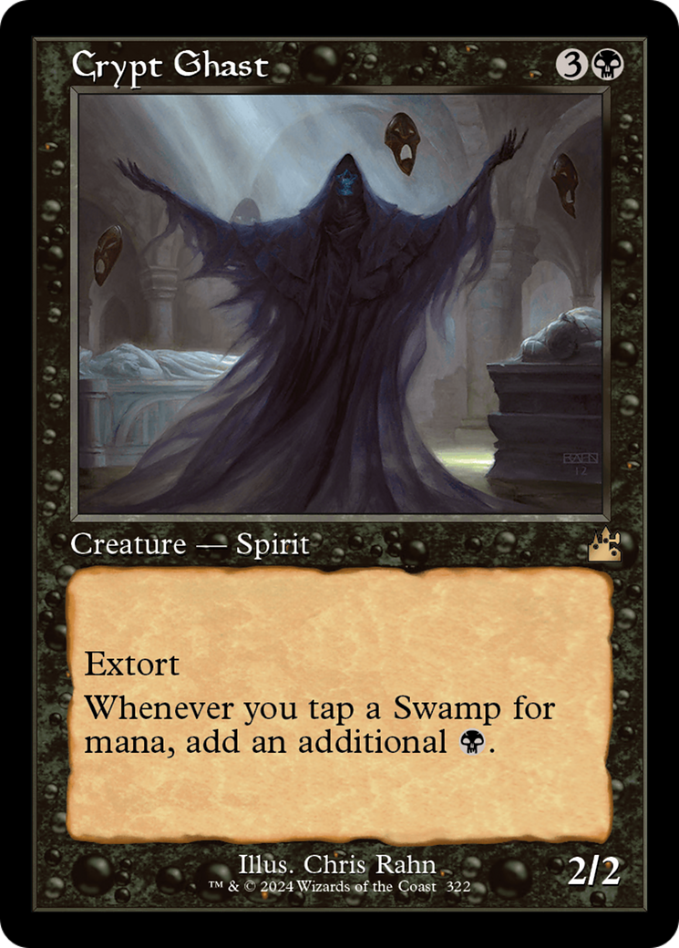 Crypt Ghast (Retro Frame) [Ravnica Remastered] | Gaming Infinity