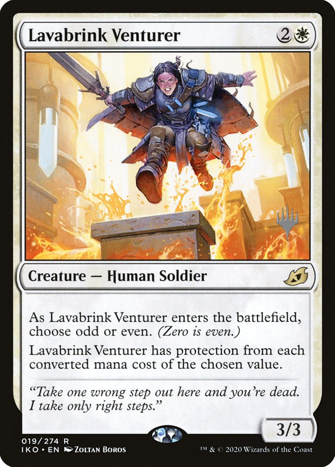 Lavabrink Venturer (Promo Pack) [Ikoria: Lair of Behemoths Promos] | Gaming Infinity