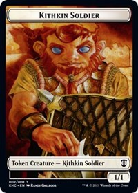 Kithkin Soldier // Pegasus Double-sided Token [Kaldheim Commander Tokens] | Gaming Infinity