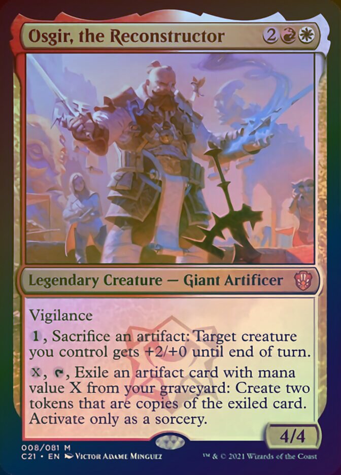 Osgir, the Reconstructor (Display Commander) [Commander 2021] | Gaming Infinity