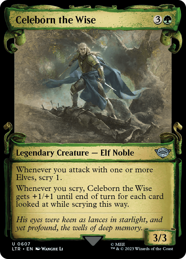 Celeborn the Wise [The Lord of the Rings: Tales of Middle-Earth Showcase Scrolls] | Gaming Infinity