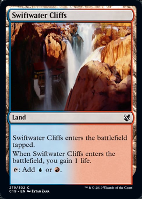 Swiftwater Cliffs [Commander 2019] | Gaming Infinity