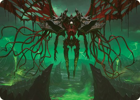 Archfiend of the Dross Art Card [Phyrexia: All Will Be One Art Series] | Gaming Infinity