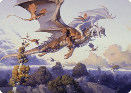 Rith, Liberated Primeval Art Card [Dominaria United Art Series] | Gaming Infinity