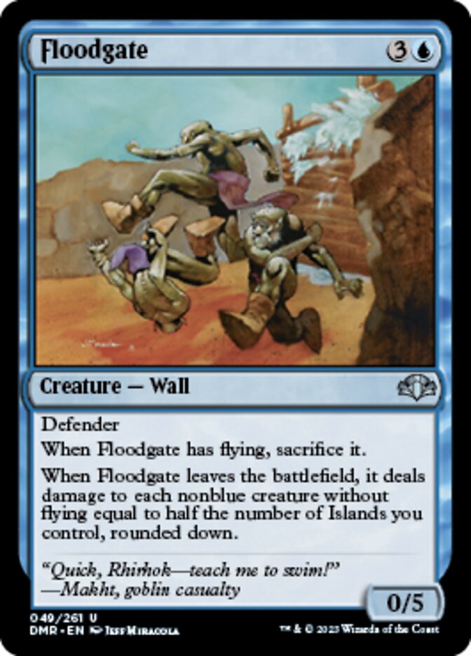 Floodgate [Dominaria Remastered] | Gaming Infinity