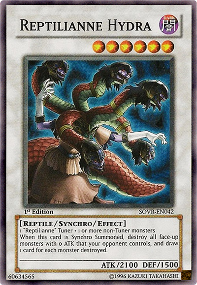 Reptilianne Hydra [SOVR-EN042] Super Rare | Gaming Infinity