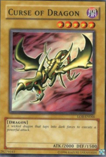 Curse of Dragon [LOB-EN066] Super Rare | Gaming Infinity