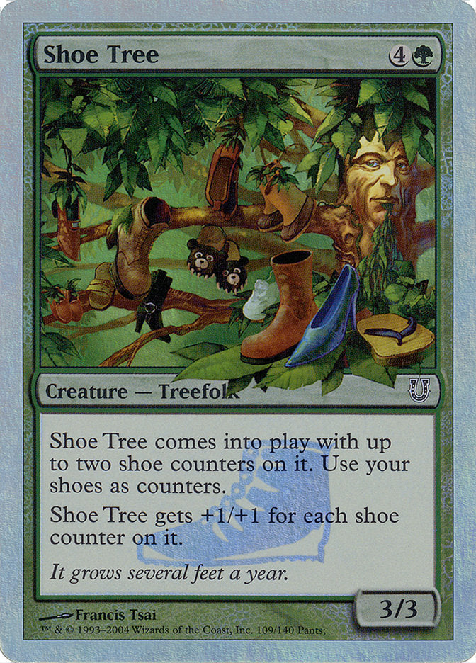 Shoe Tree (Alternate Foil) [Unhinged] | Gaming Infinity