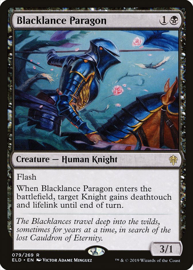 Blacklance Paragon [Throne of Eldraine] | Gaming Infinity