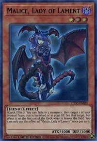 Malice, Lady of Lament (UR) [ETCO-ENSP1] Ultra Rare | Gaming Infinity