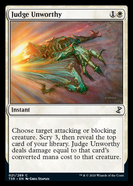 Judge Unworthy [Time Spiral Remastered] | Gaming Infinity