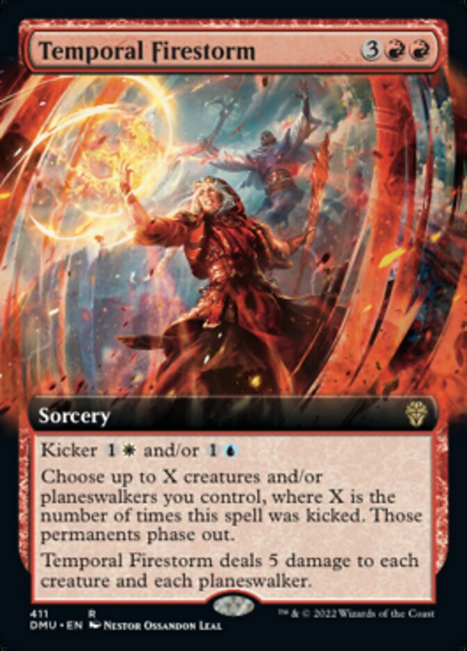 Temporal Firestorm (Extended Art) [Dominaria United] | Gaming Infinity