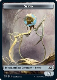 Servo // Soldier Double-sided Token [Double Masters Tokens] | Gaming Infinity