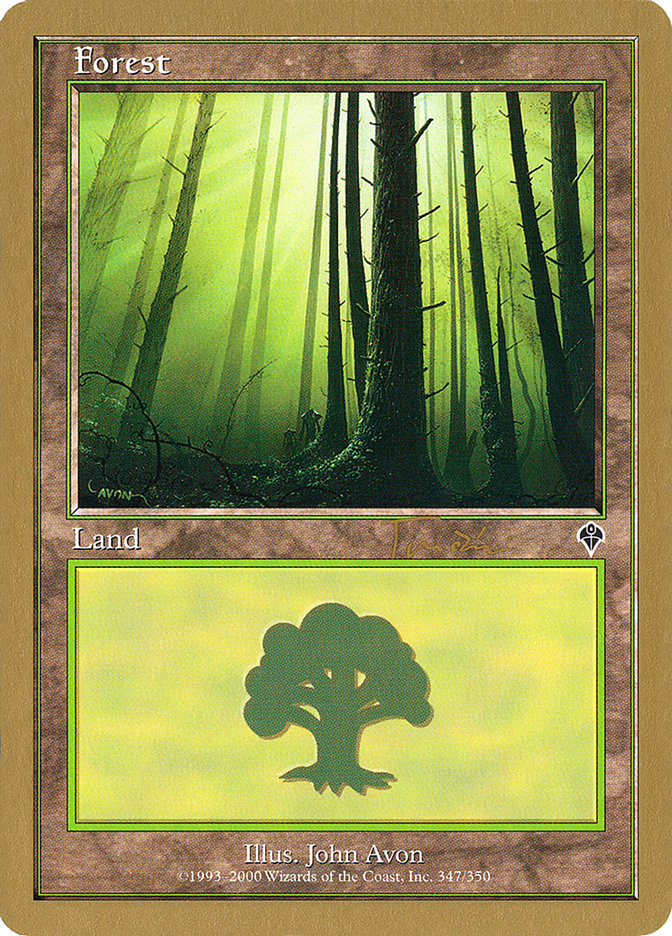 Forest (jt347) (Jan Tomcani) [World Championship Decks 2001] | Gaming Infinity