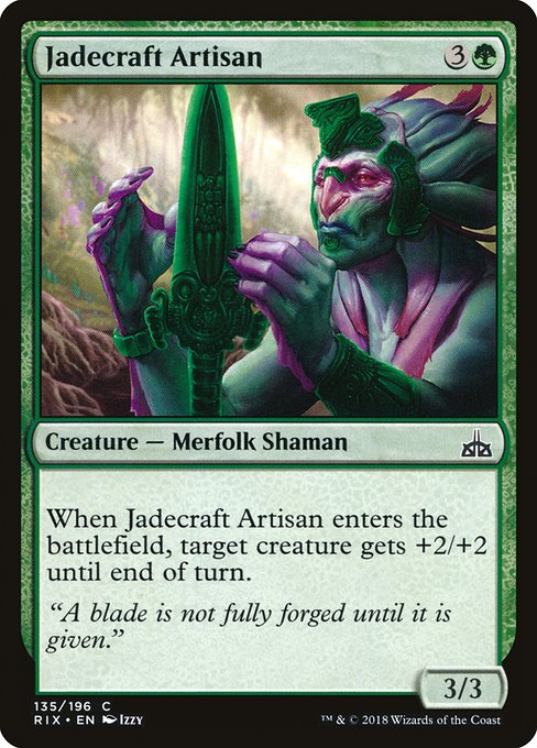 Jadecraft Artisan [Rivals of Ixalan] | Gaming Infinity