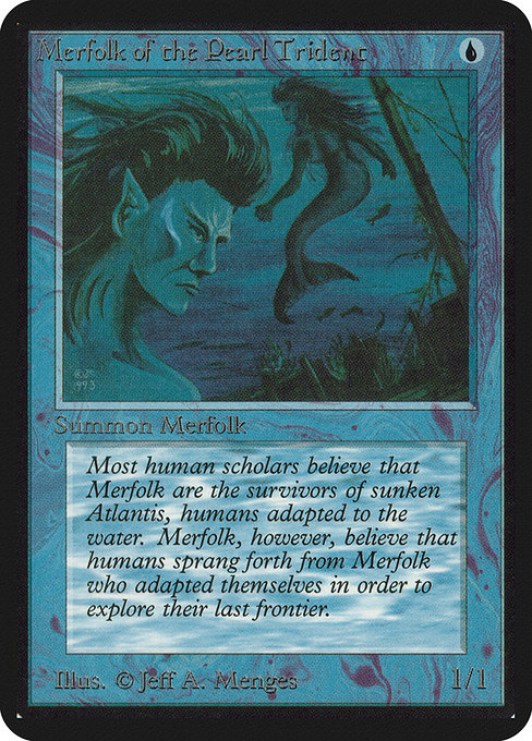 Merfolk of the Pearl Trident [Limited Edition Alpha] | Gaming Infinity