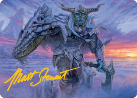 Frost Giant Art Card (Gold-Stamped Signature) [Dungeons & Dragons: Adventures in the Forgotten Realms Art Series] | Gaming Infinity