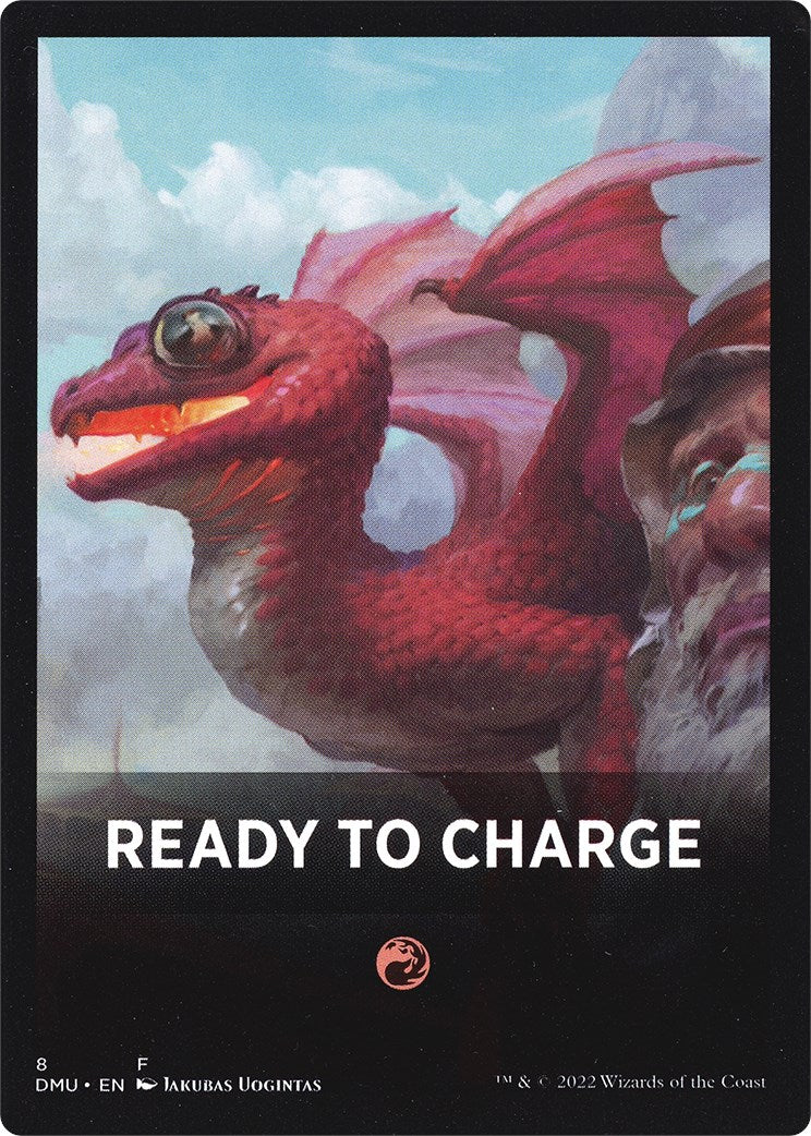 Ready to Charge Theme Card [Dominaria United Tokens] | Gaming Infinity