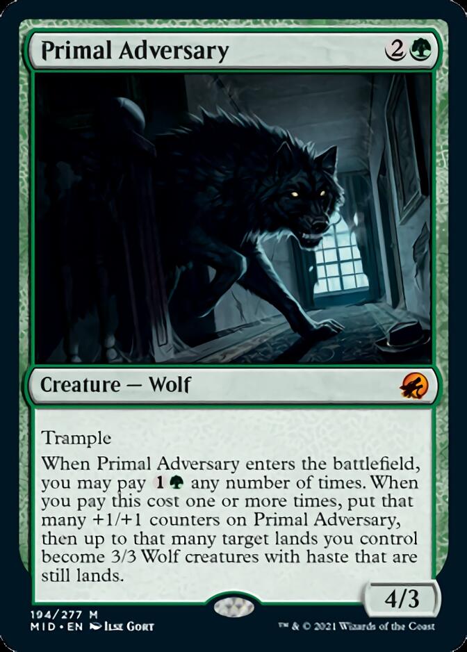 Primal Adversary [Innistrad: Midnight Hunt] | Gaming Infinity