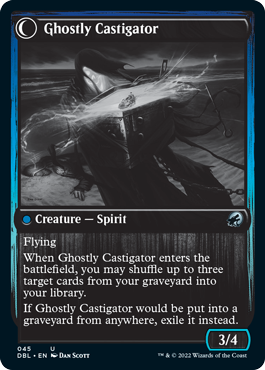 Covetous Castaway // Ghostly Castigator [Innistrad: Double Feature] | Gaming Infinity