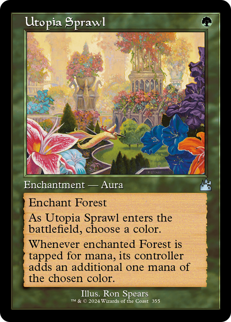 Utopia Sprawl (Retro Frame) [Ravnica Remastered] | Gaming Infinity