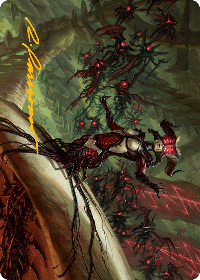 Sheoldred Art Card (Gold-Stamped Signature) [March of the Machine Art Series] | Gaming Infinity