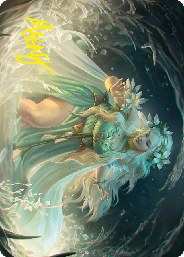 Goldberry, River-Daughter Art Card (Gold-Stamped Signature) [The Lord of the Rings: Tales of Middle-earth Art Series] | Gaming Infinity