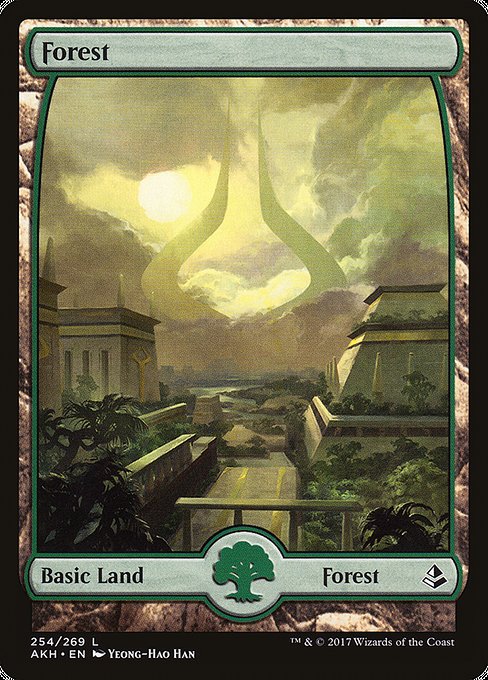 Forest (254) - Full Art [Amonkhet] | Gaming Infinity