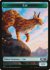 Beast // Cat (020) Double-sided Token [Core Set 2021 Tokens] | Gaming Infinity