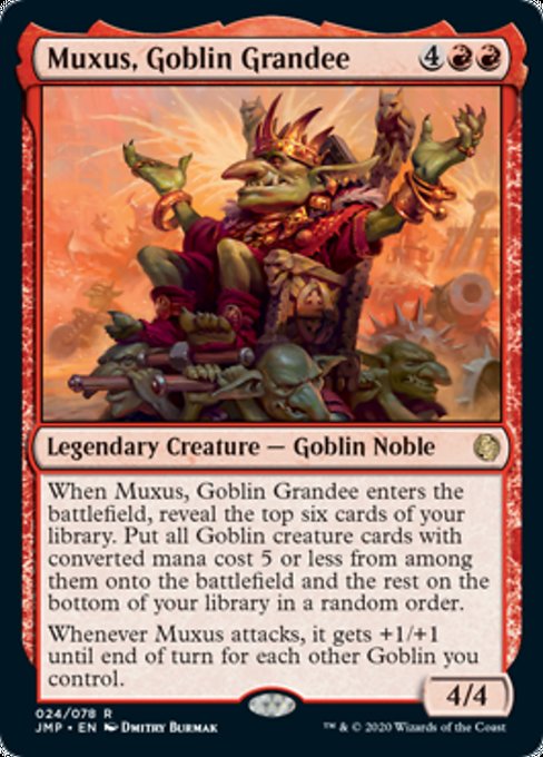 Muxus, Goblin Grandee [Jumpstart] | Gaming Infinity