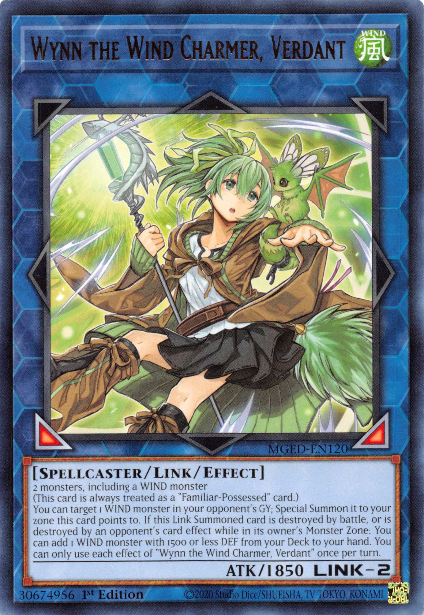 Wynn the Wind Charmer, Verdant [MGED-EN120] Rare | Gaming Infinity