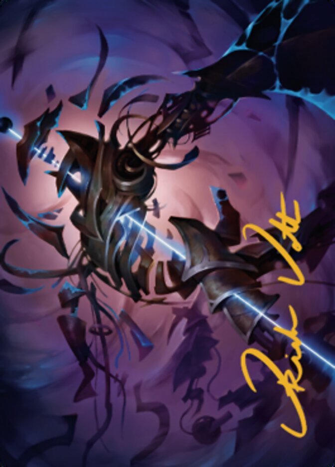 Defabricate Art Card (Gold-Stamped Signature) [The Brothers' War Art Series] | Gaming Infinity