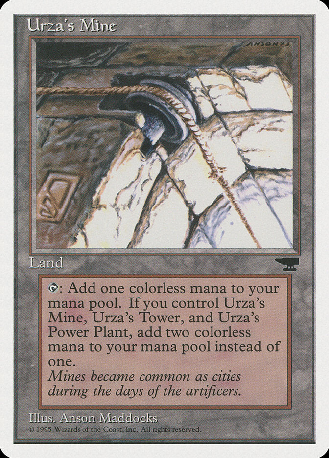 Urza's Mine (Pulley Embedded in Stone) [Chronicles] | Gaming Infinity