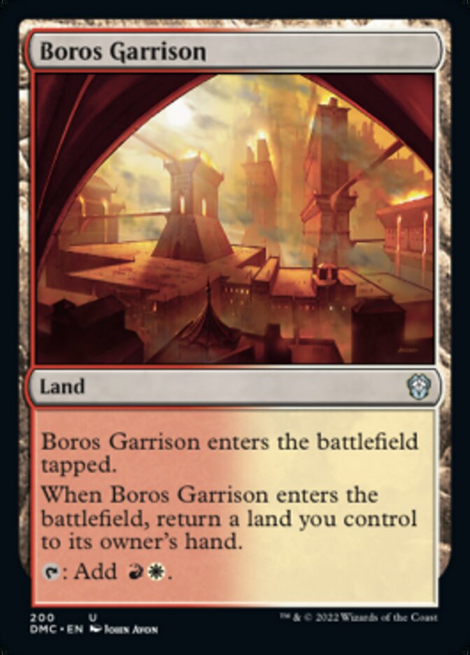 Boros Garrison [Dominaria United Commander] | Gaming Infinity