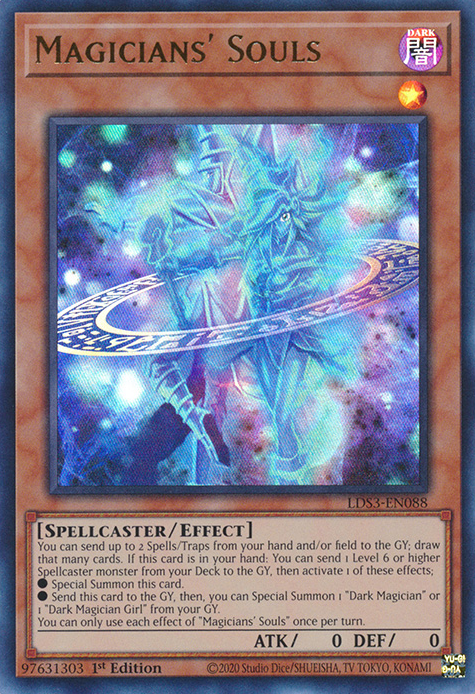 Magicians' Souls [LDS3-EN088] Ultra Rare | Gaming Infinity