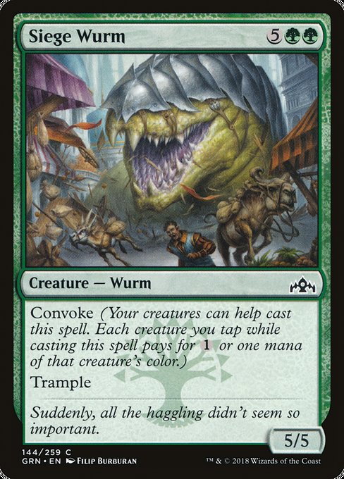 Siege Wurm [Guilds of Ravnica] | Gaming Infinity