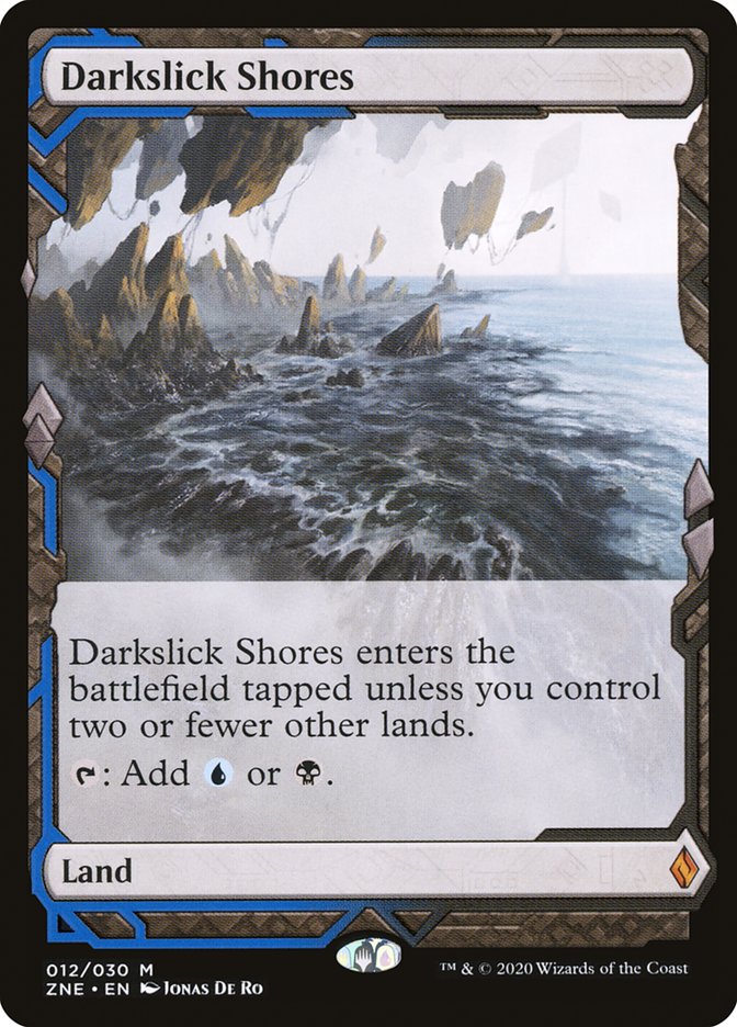 Darkslick Shores [Zendikar Rising Expeditions] | Gaming Infinity