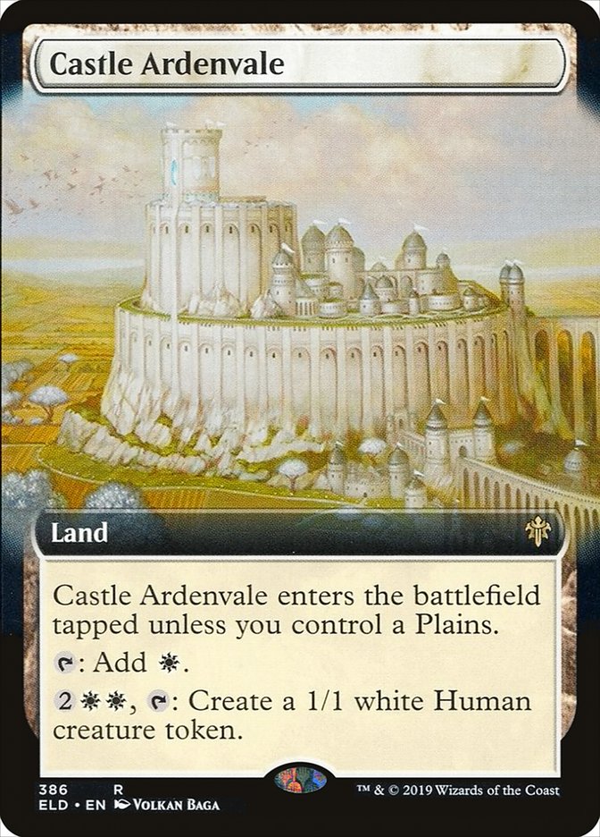 Castle Ardenvale (Extended Art) [Throne of Eldraine] | Gaming Infinity