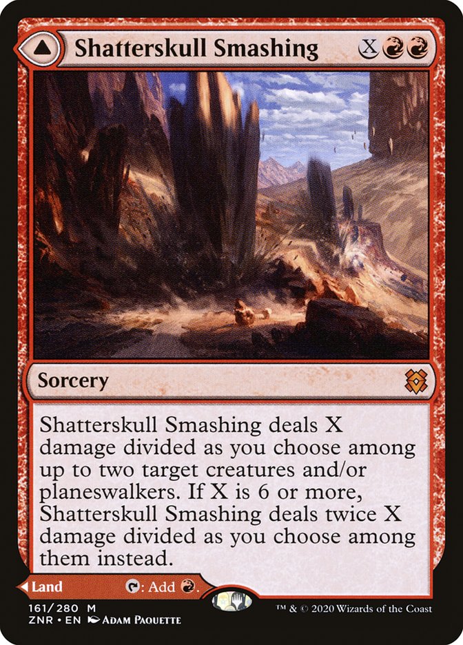 Shatterskull Smashing // Shatterskull, the Hammer Pass [Zendikar Rising] | Gaming Infinity