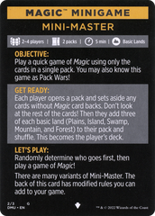 Mini-Master (Magic Minigame) [Commander Legends: Battle for Baldur's Gate Minigame] | Gaming Infinity