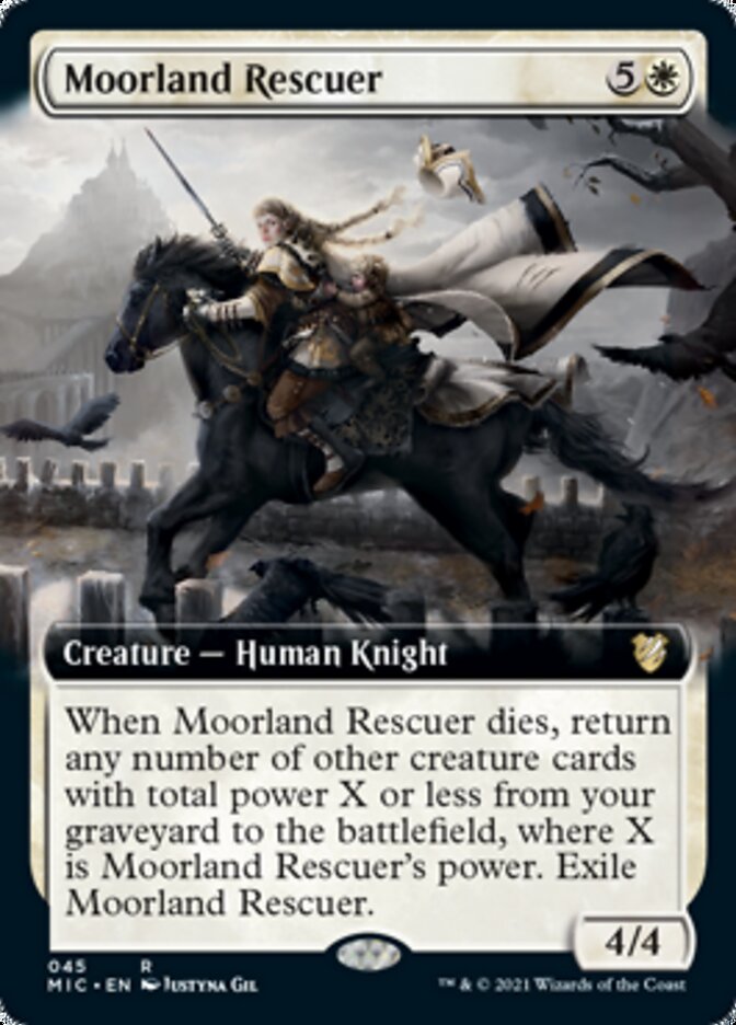 Moorland Rescuer (Extended) [Innistrad: Midnight Hunt Commander] | Gaming Infinity