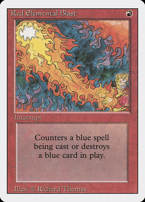 Red Elemental Blast [Revised Edition] | Gaming Infinity