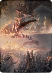 Needleverge Pathway Art Card [Zendikar Rising Art Series] | Gaming Infinity