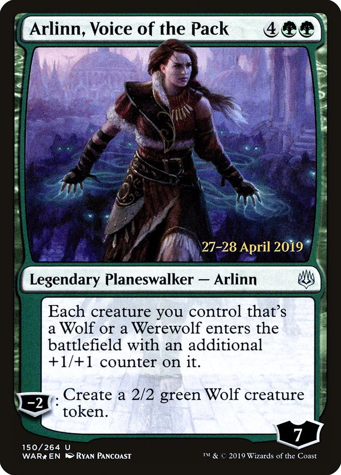 Arlinn, Voice of the Pack  [War of the Spark Prerelease Promos] | Gaming Infinity