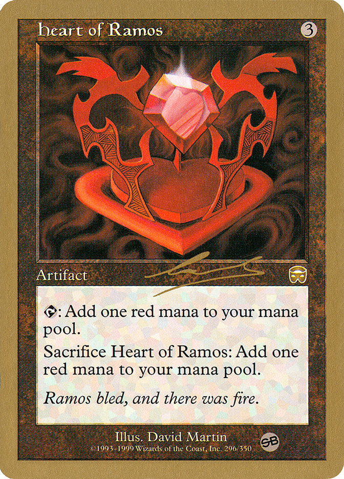 Heart of Ramos (Nicolas Labarre) (SB) [World Championship Decks 2000] | Gaming Infinity