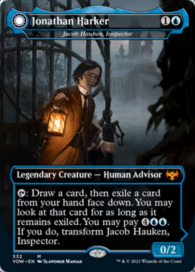 Jacob Hauken, Inspector // Hauken's Insight - Jonathan Harker // Harker's Obsessive Inquiry [Innistrad: Crimson Vow] | Gaming Infinity