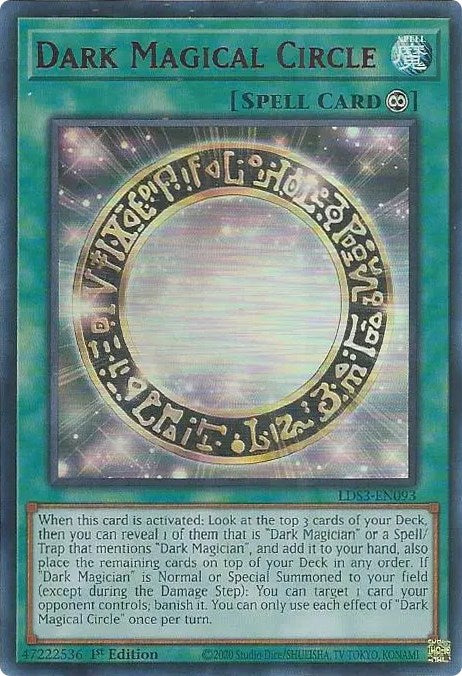 Dark Magical Circle (Red) [LDS3-EN093] Ultra Rare | Gaming Infinity