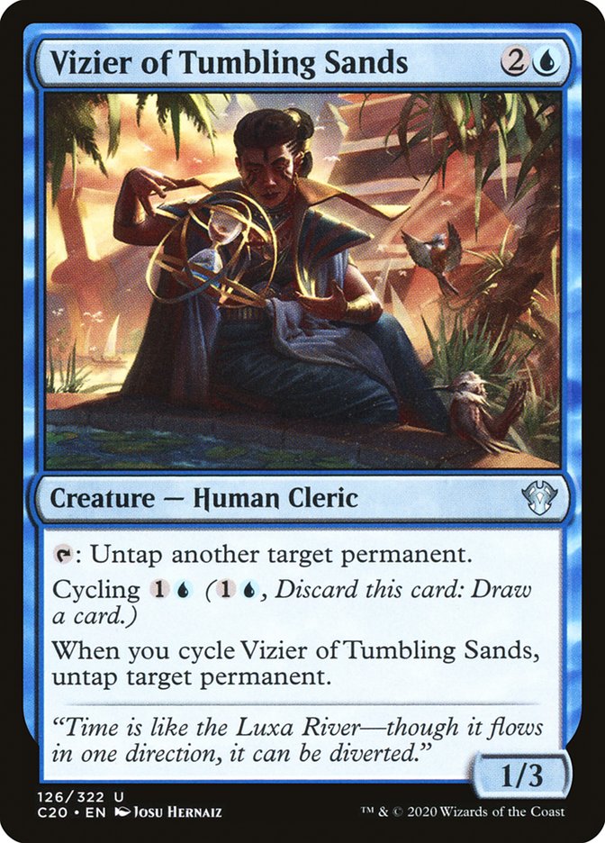 Vizier of Tumbling Sands [Commander 2020] | Gaming Infinity