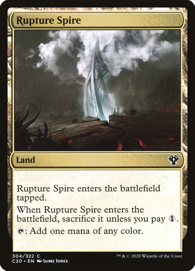 Rupture Spire [Commander 2020] | Gaming Infinity