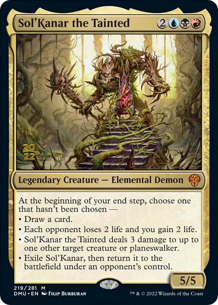 Sol'Kanar the Tainted [Dominaria United Prerelease Promos] | Gaming Infinity